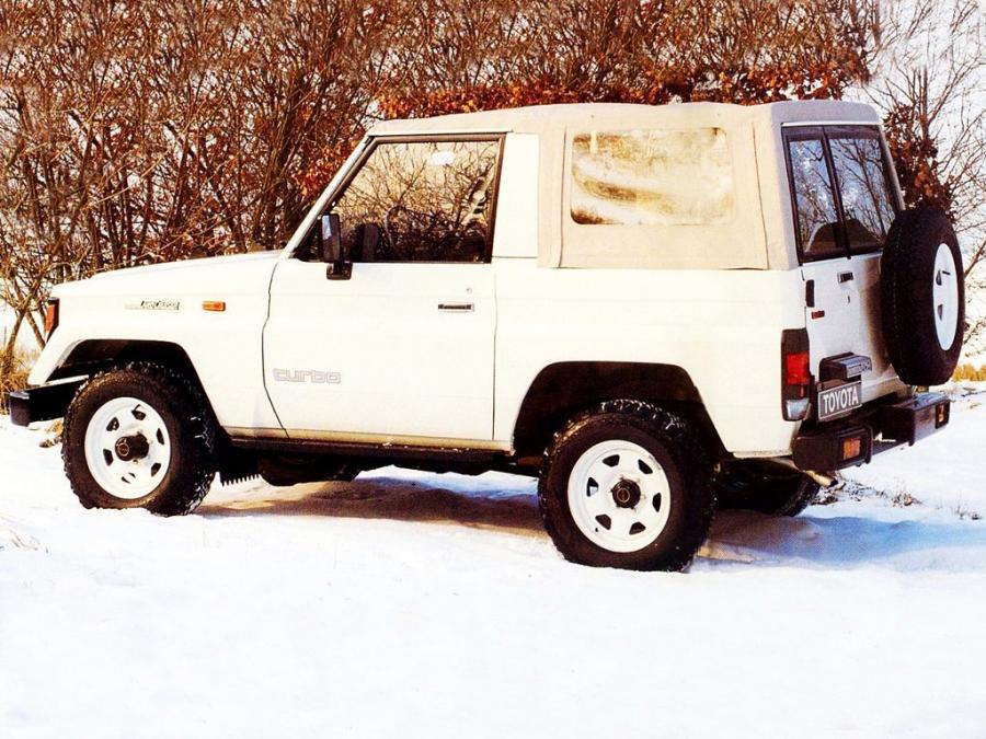  Toyota Land Cruiser 70 Canvas Top 1984 года  (фото 2 из 3)